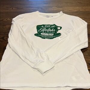 Polo by Ralph Lauren Graphic long sleeve tee size medium slim fit never worn